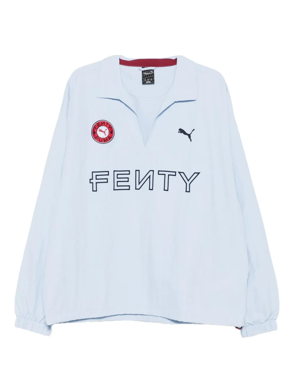 Fenty X Puma logo-embellished sweatshirt | Blue | Image 1