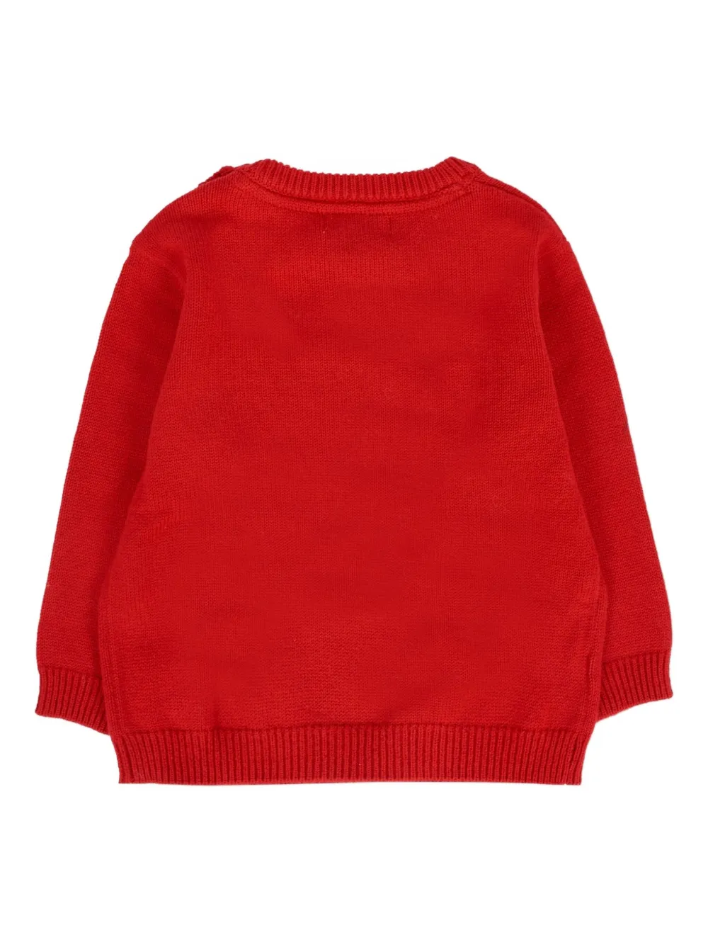 Mayoral button-detail cotton sweater Rood