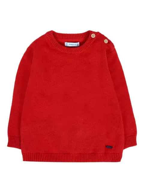 Mayoral button-detail cotton sweater