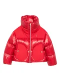 Herno Kids quilted high-neck padded jacket - 6450 ROSSO