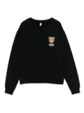 Moschino Teddy Bear-print sweatshirt - Black