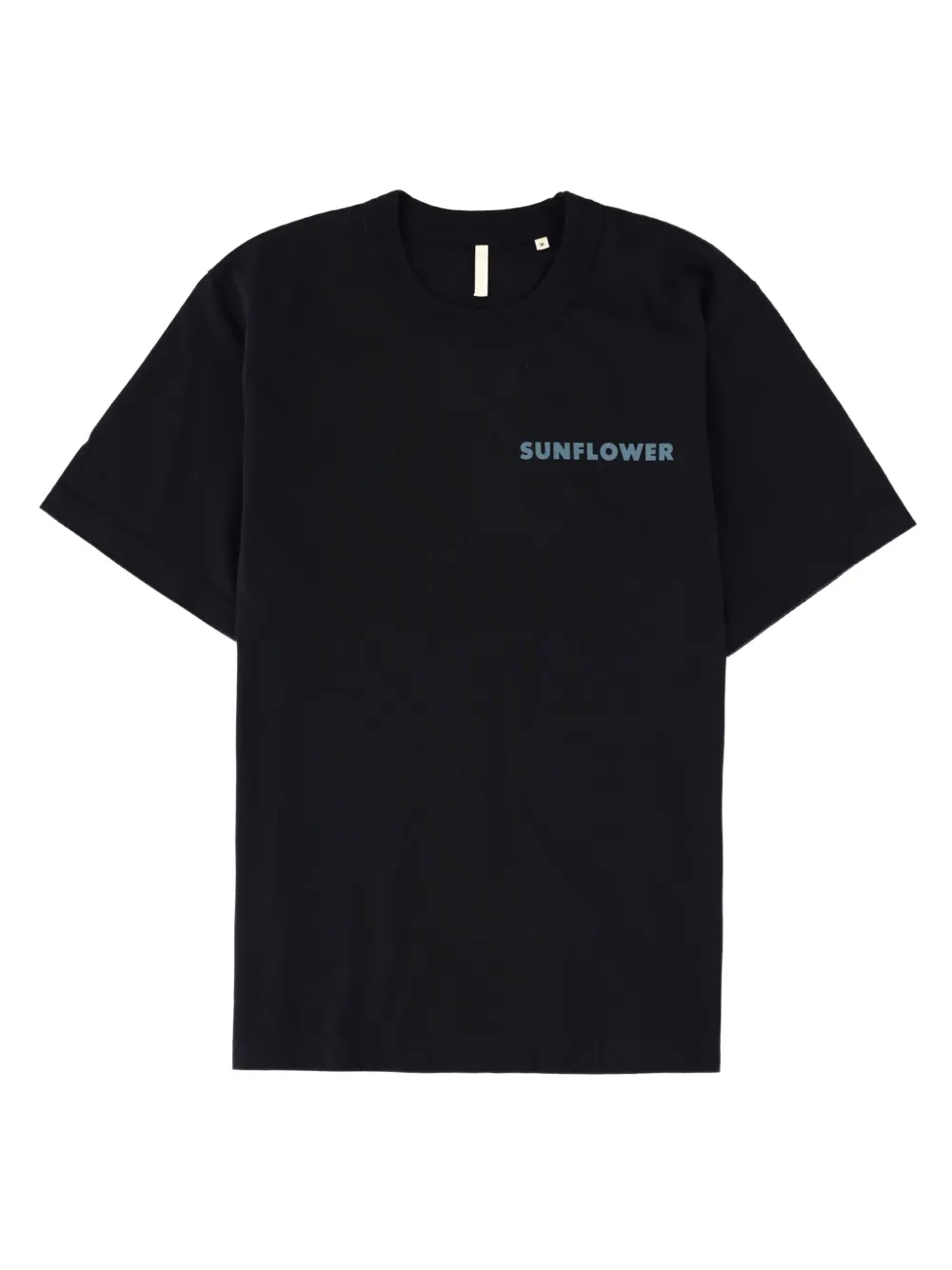 Sunflower T-shirt met logoprint Zwart