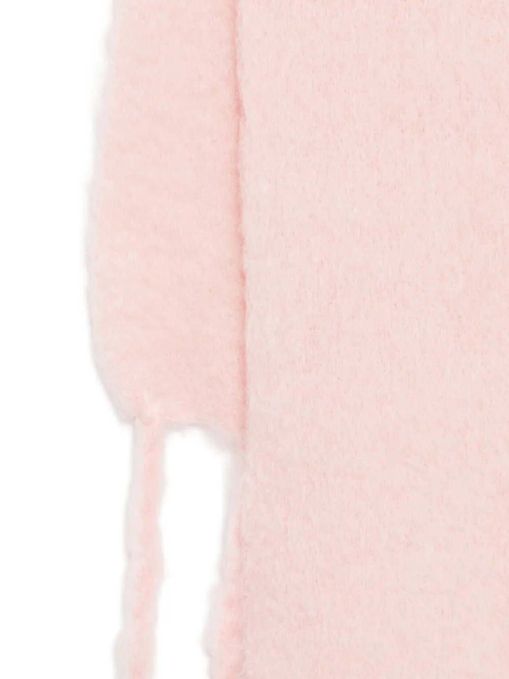 Jil Sander Sjaal met franje Roze