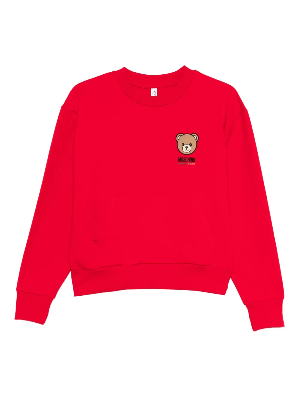Moschino teddy-print sweatshirt | Red | Image 1