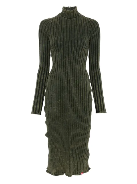 Diesel D-Wavya ribbed midi dress