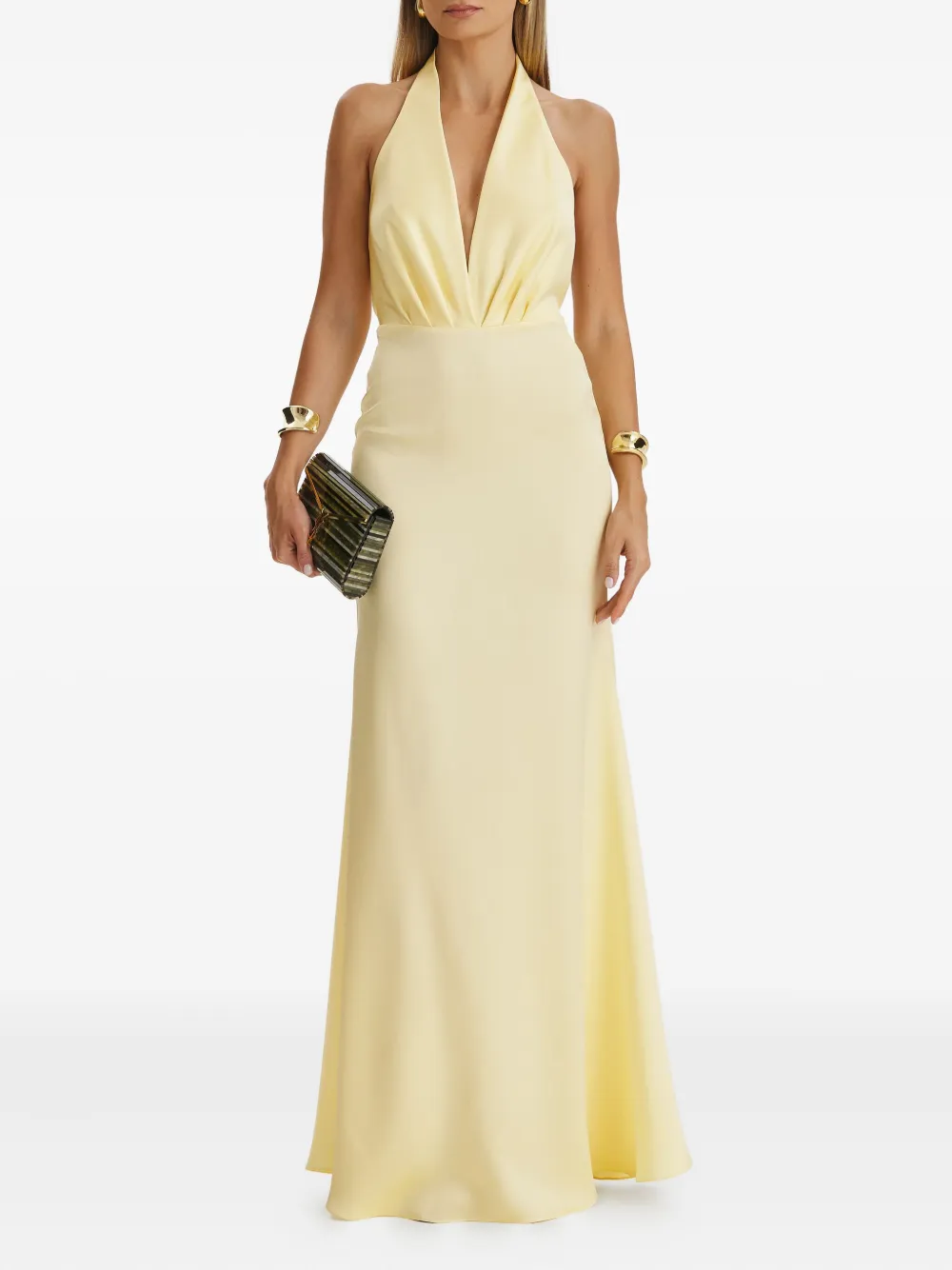 IL VOLO Belle halter-neck maxi dress | Evening Dresses | Image 2