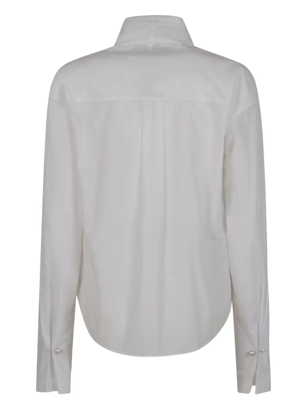 Alberta Ferretti wrap-front blouse - Grijs