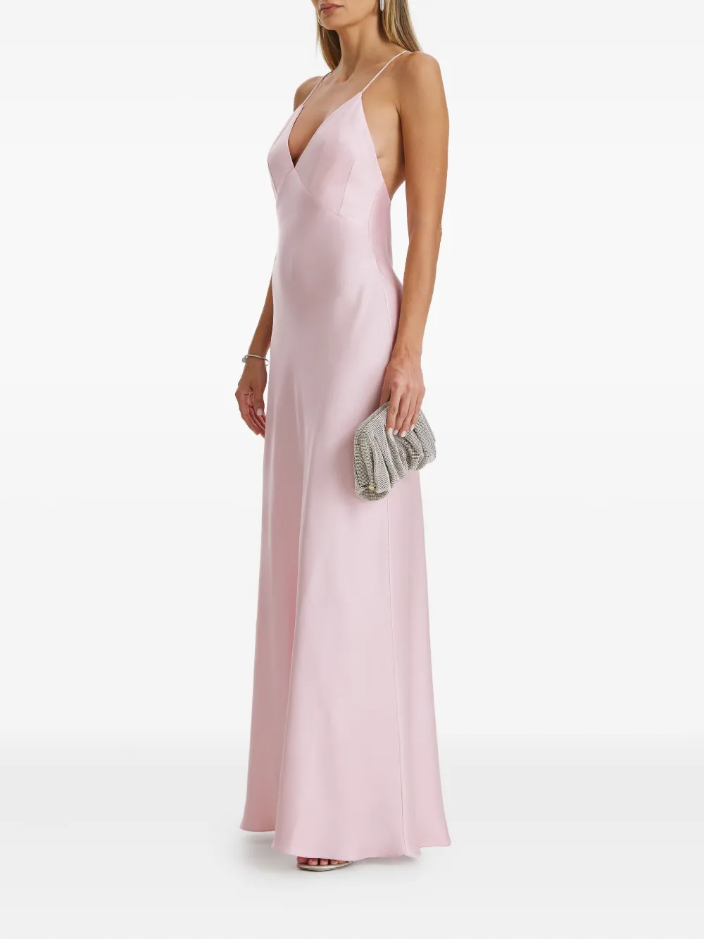 IL VOLO Muse maxi onderjurk Roze