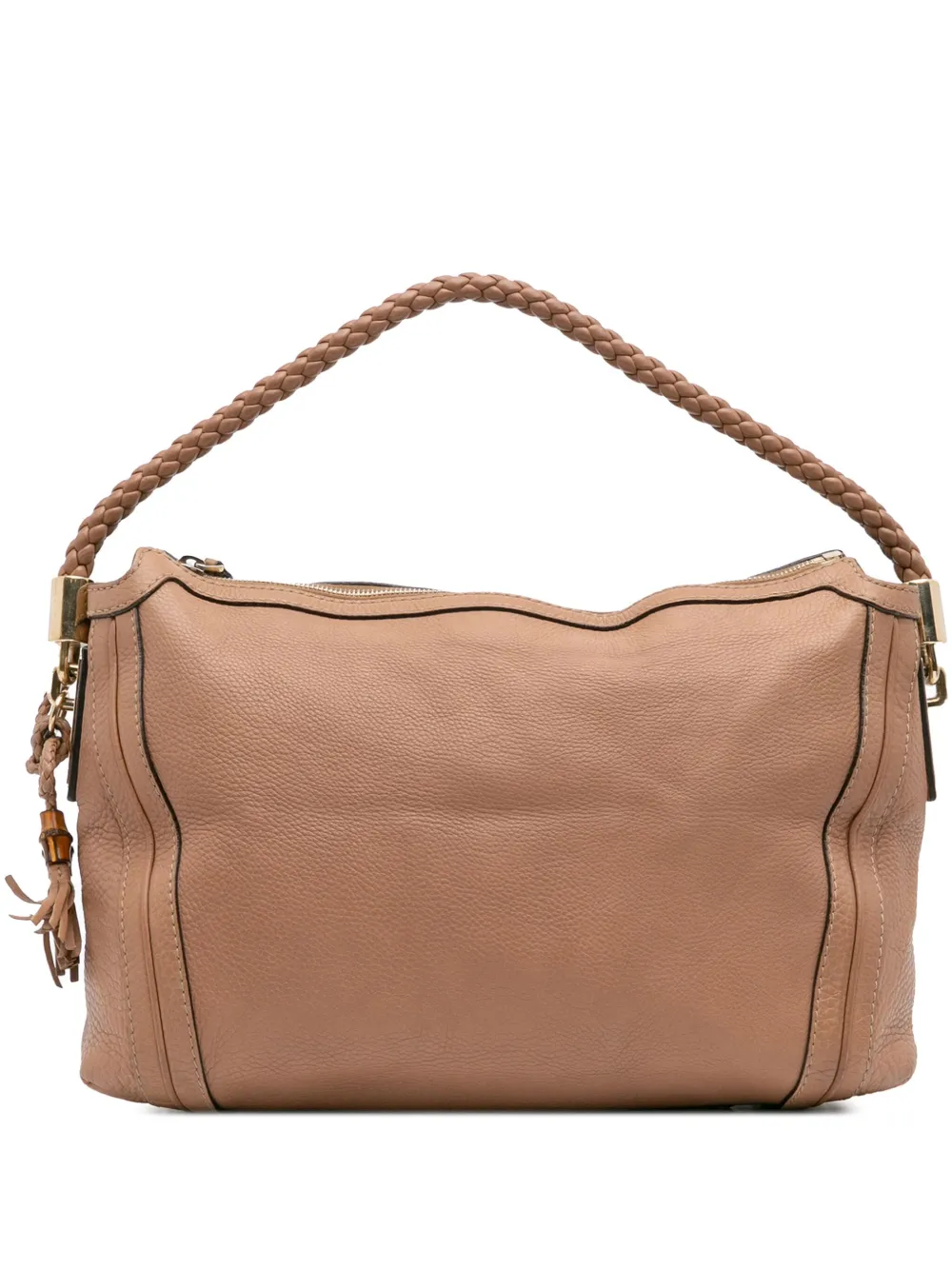 Gucci Pre-Owned 2016-2025 ミディアム ペブルカーフ ベラ ショルダーバッグ - ブラウン Gucci Pre-Owned 2016-2025 ミディアム ペブルカーフ ベラ ショルダーバッグ - ブラウン