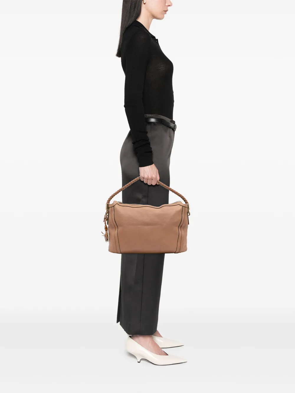 Gucci Pre-Owned 2016-2025 Medium Pebbled Calfskin Bella shoulder bag | Pre-Owned | Image 2
