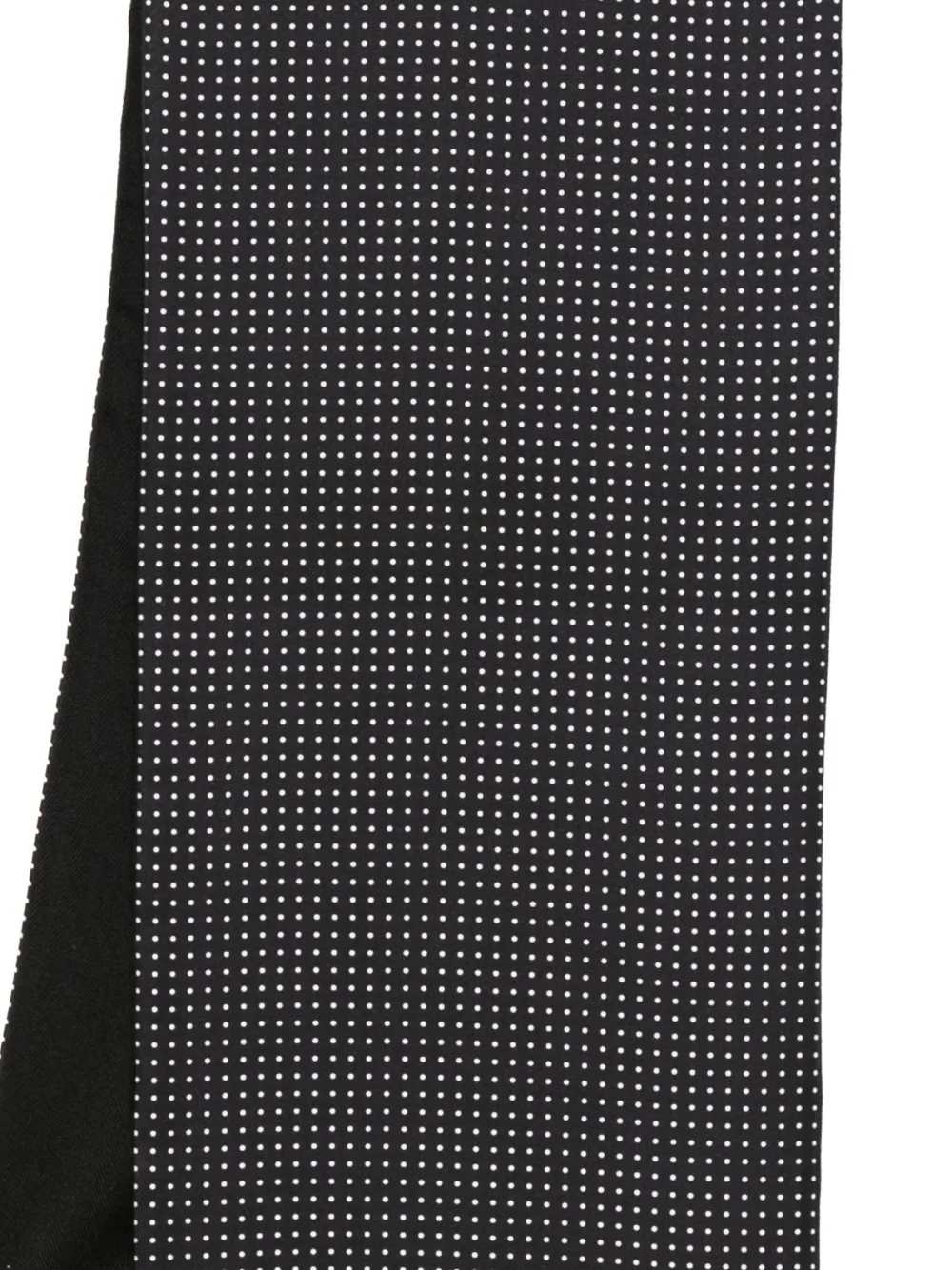TOM FORD Sjaal met stippen Zwart