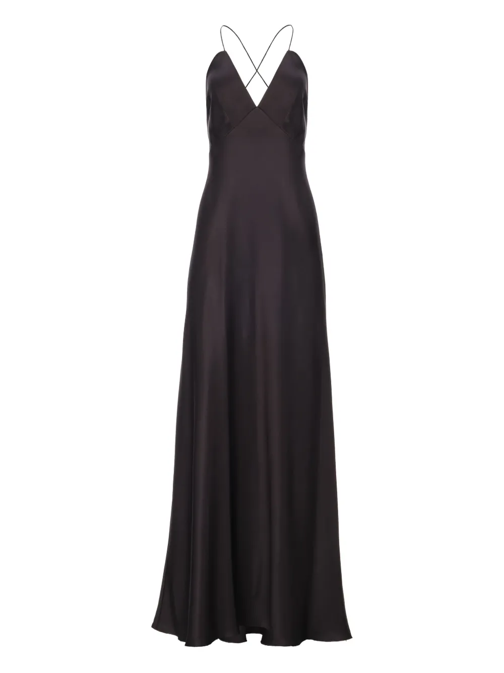 IL VOLO Muse spaghetti-strap bias-cut dress | Black | Image 1