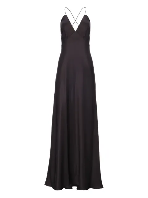 IL VOLO Muse spaghetti-strap bias-cut dress