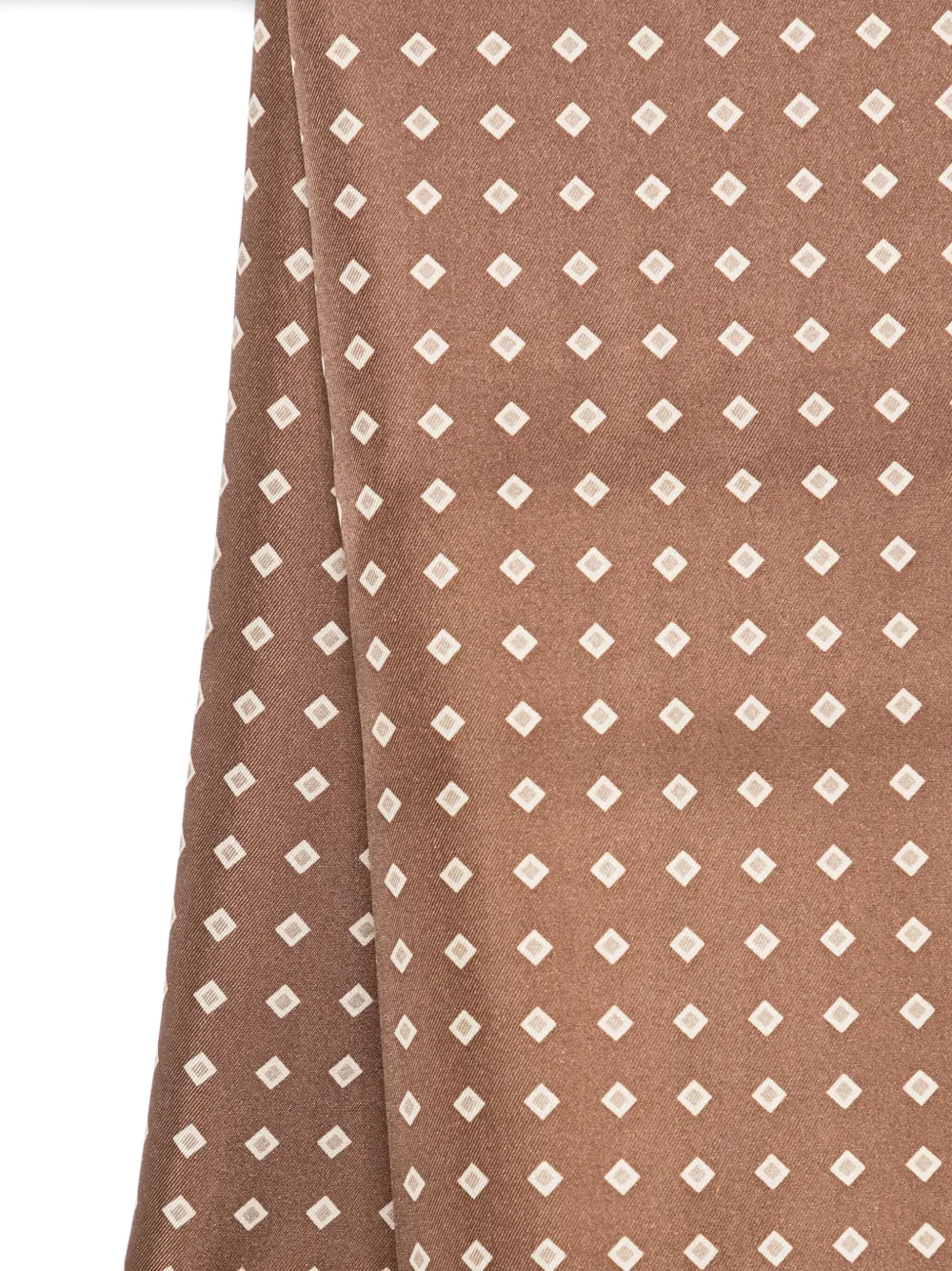 By Malene Birger silk scarf - Bruin