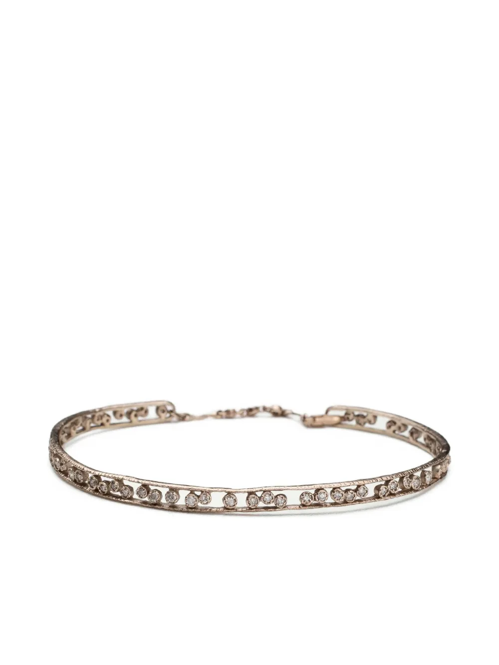 Noguchi 14K white gold Rosée diamonds bracelet | Gold | Image 1