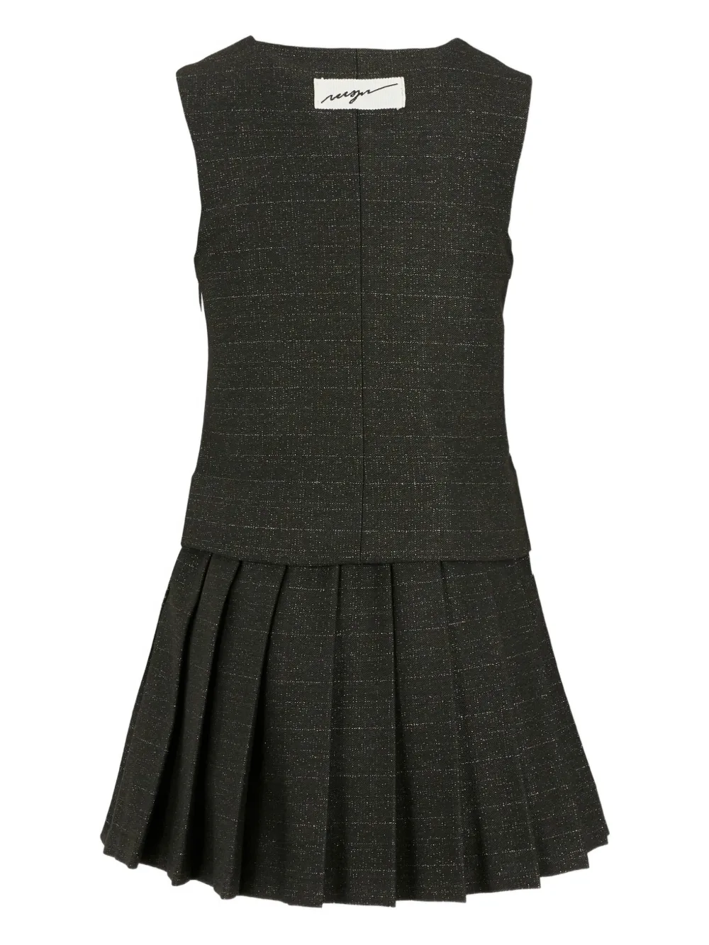 MSGM Kids pleated sleeveless dress | Girls Casual Dresses | Image 2