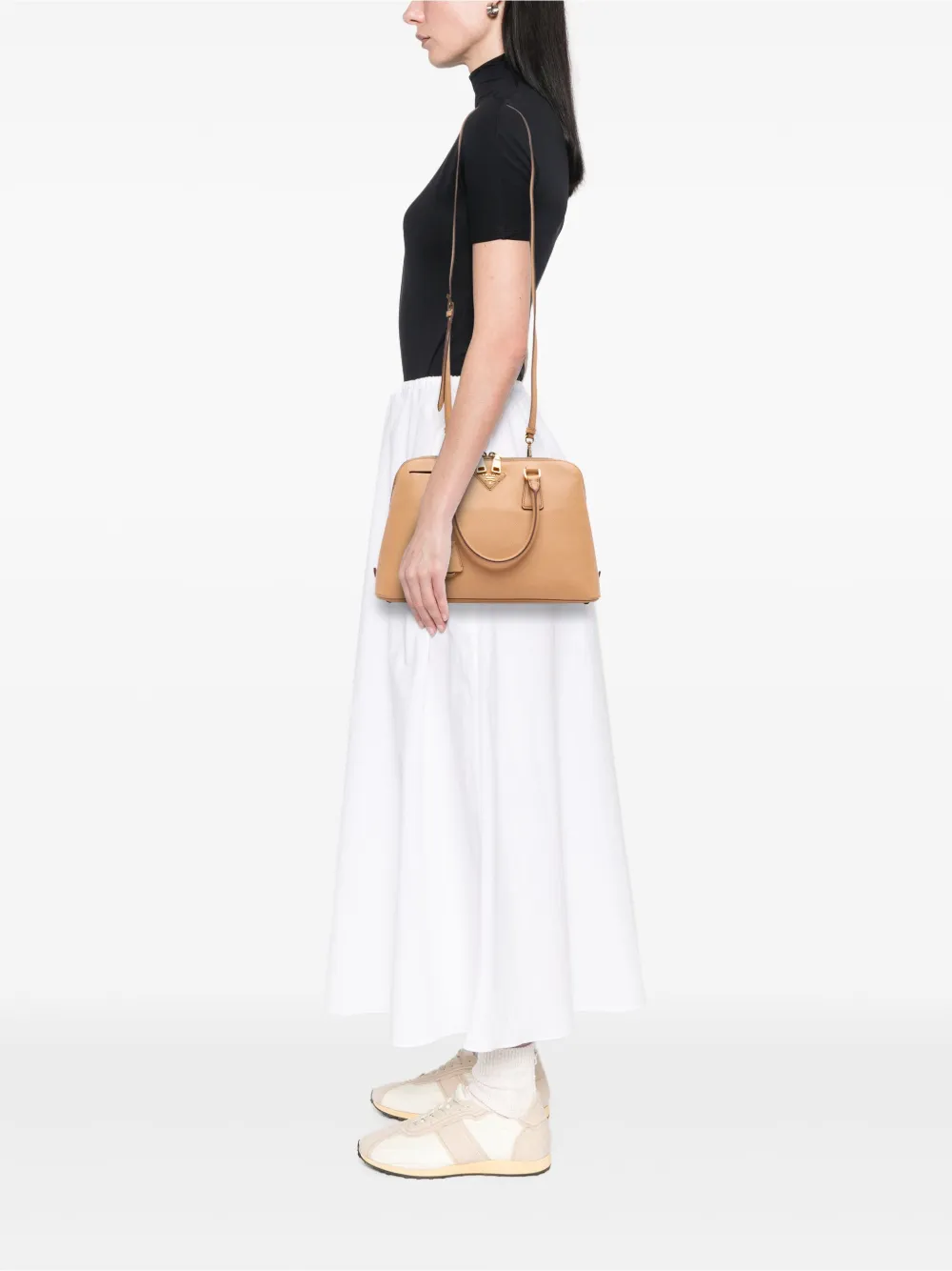 Prada Pre-Owned 2010-2025 Medium Saffiano Lux Promenade satchel | Pre-Owned | Image 2