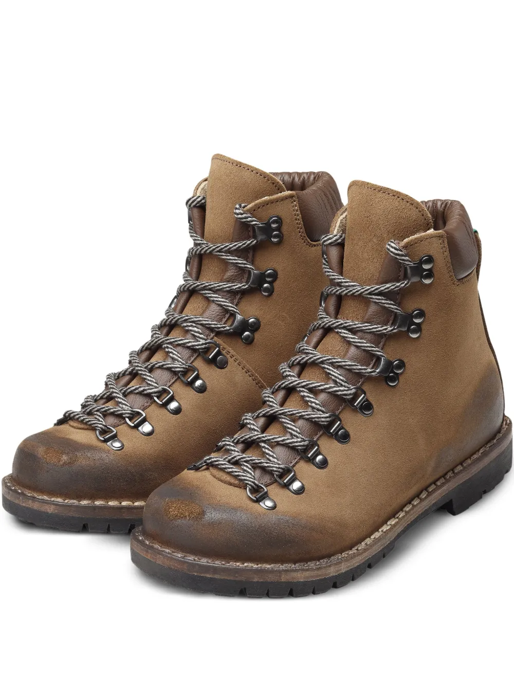 SENTIER Pochi Tochi lace-up boots Brown