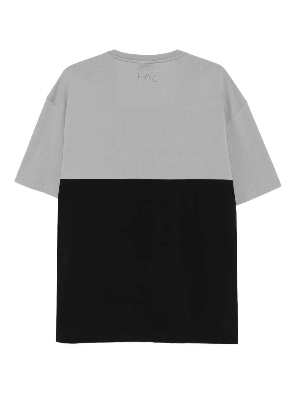 Ea7 Emporio Armani colour-block t-shirt - Grijs