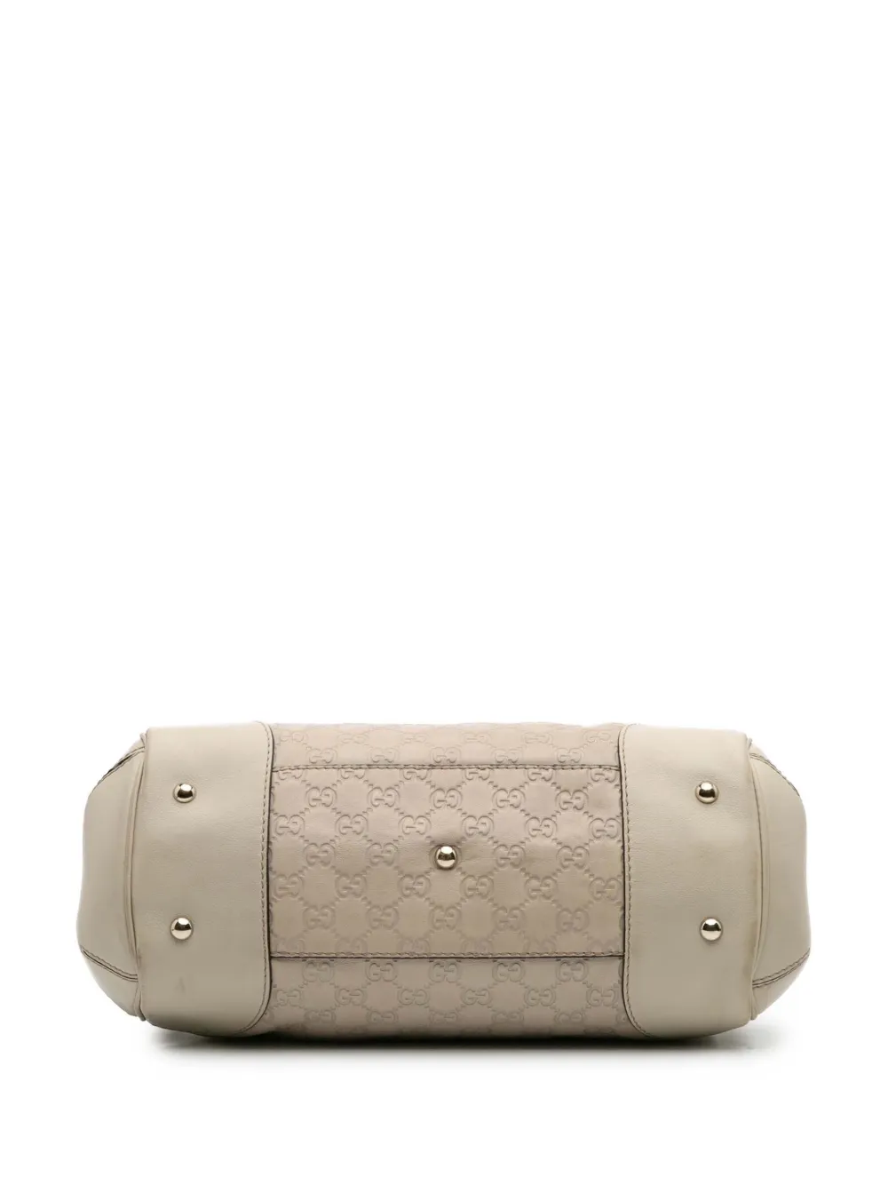Pre-owned Gucci 2016-2025 Ssima Mayfair Tote Bag In Brown