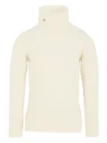 Simonetta embroidered-heart turtleneck sweater - Neutrals