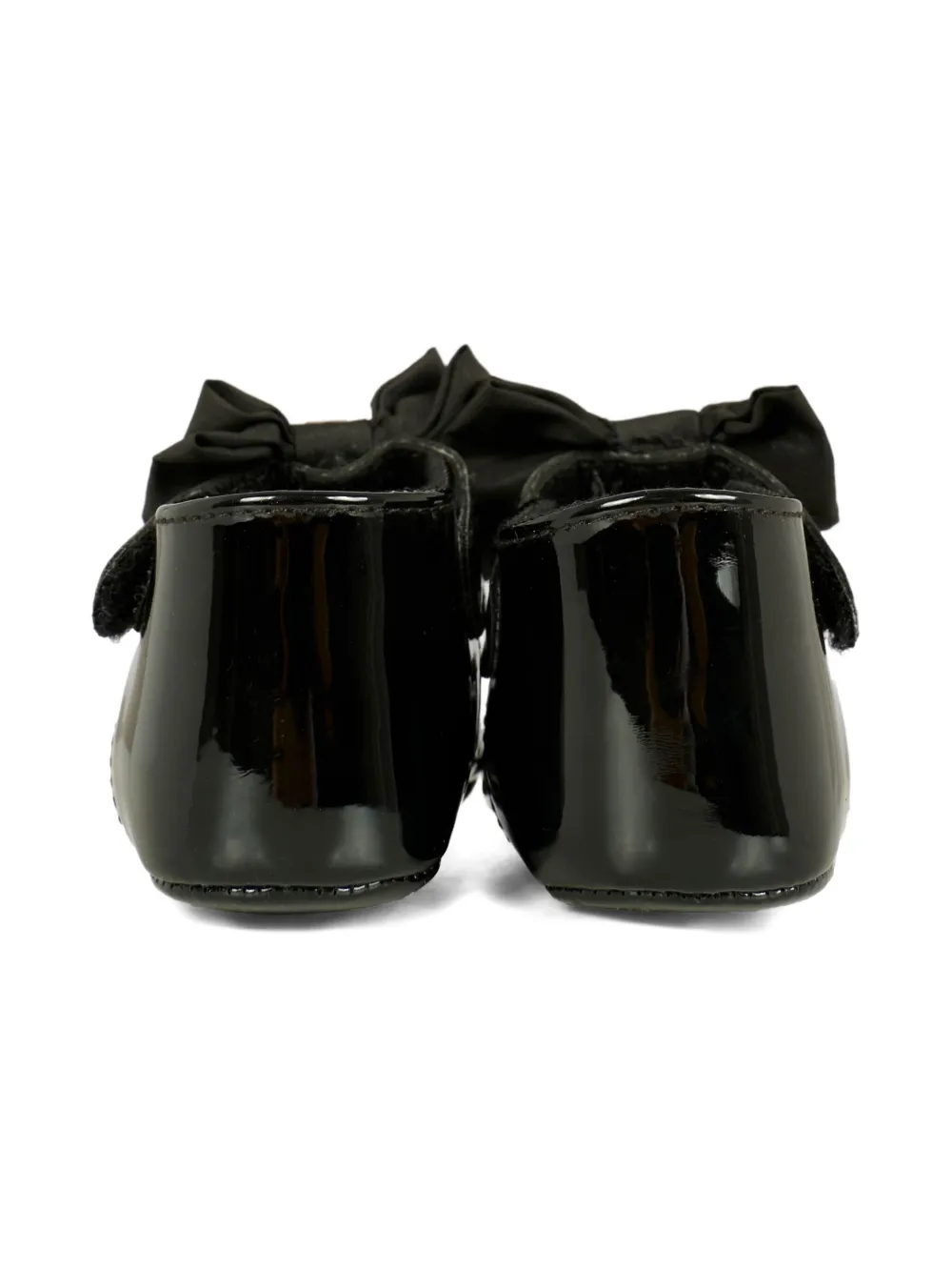 Tommy Hilfiger Junior bow-embellished ballerina shoes Black