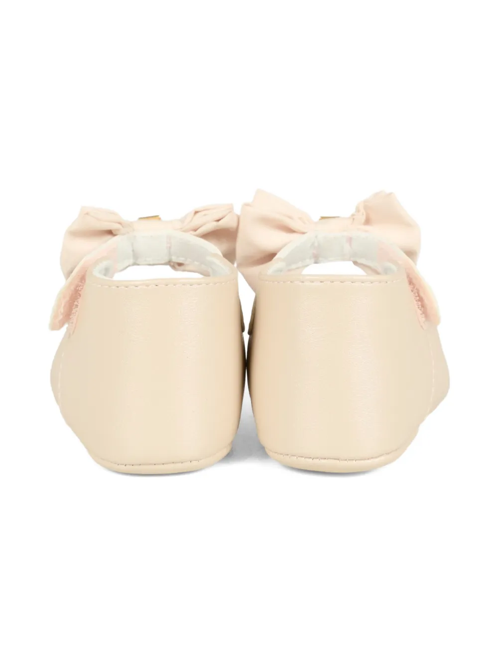 Tommy Hilfiger Junior bow-embellished ballerina shoes Neutrals