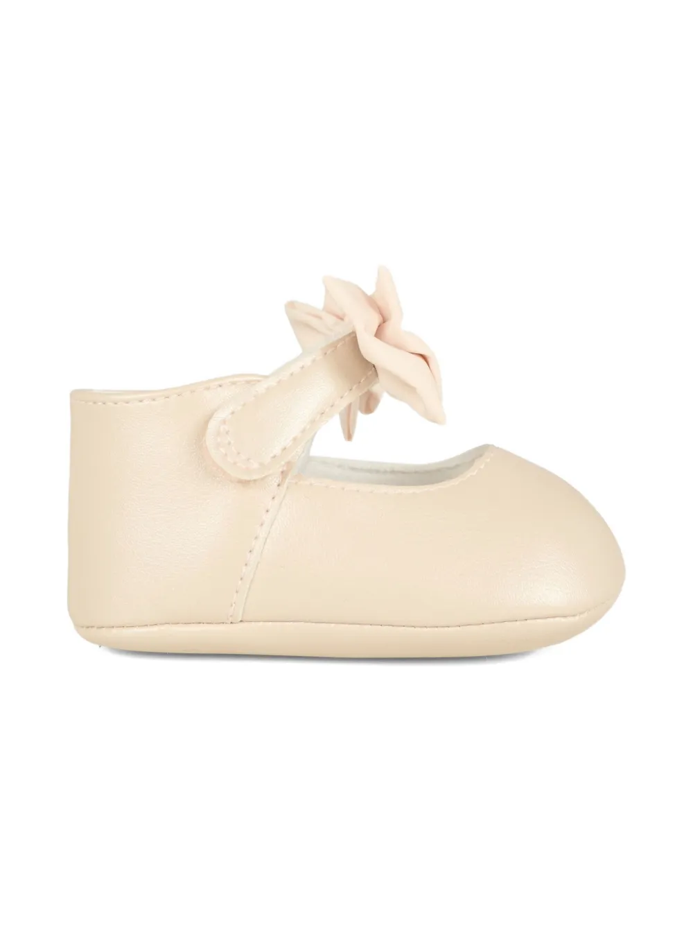 Tommy Hilfiger Junior bow-embellished ballerina shoes - Beige