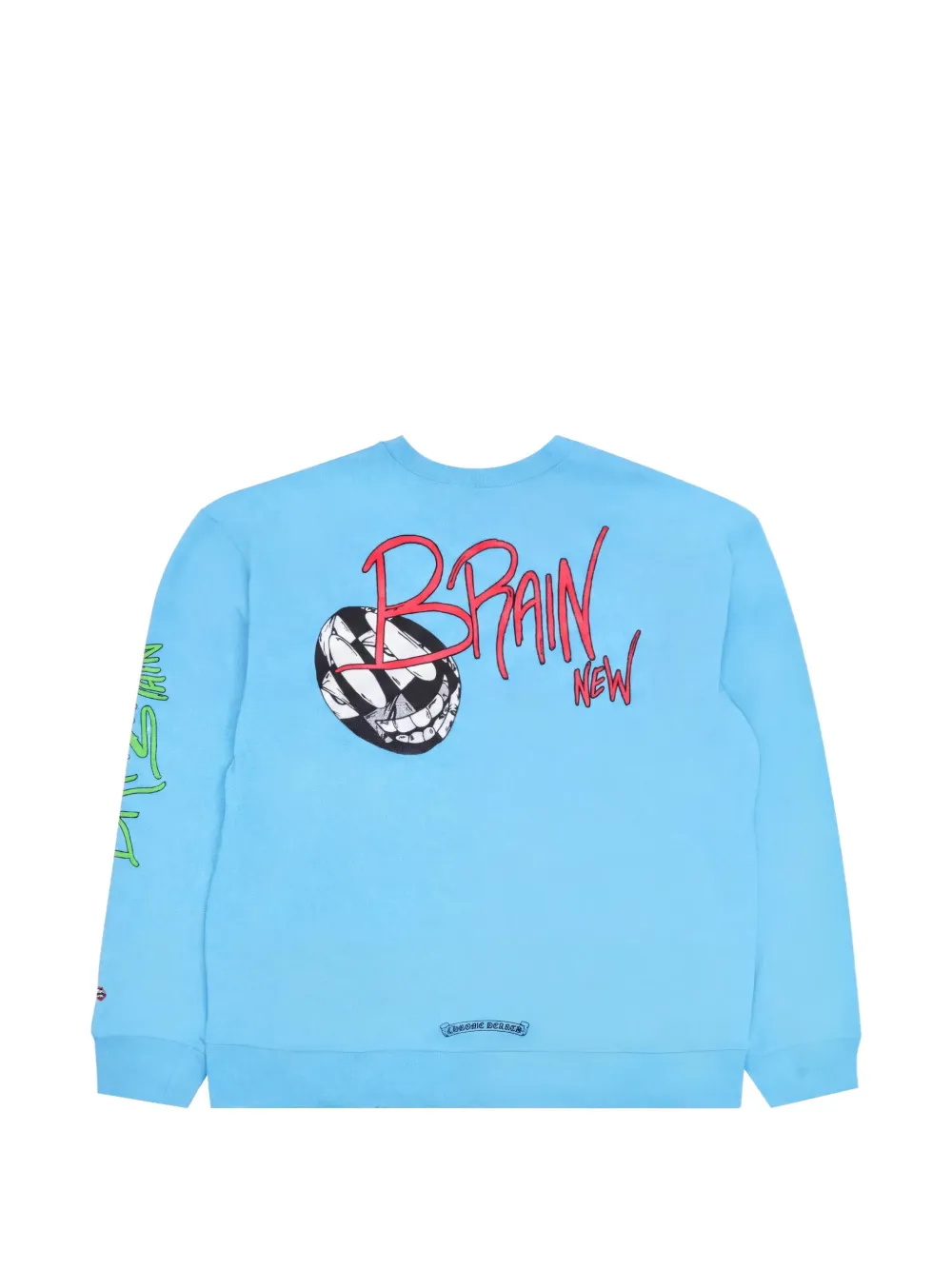 Chrome Hearts x Matty Boy sweater met print Blauw