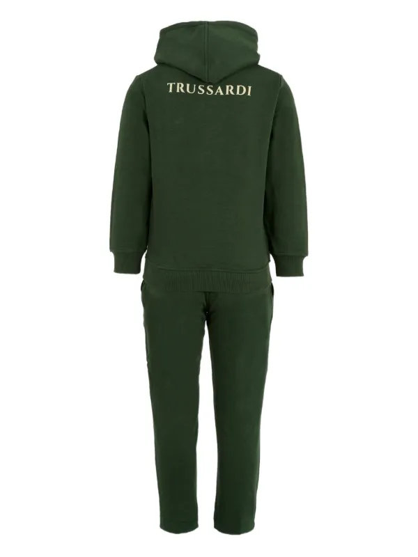 TRUSSARDI JUNIOR Print Tracksuit Green FARFETCH ID