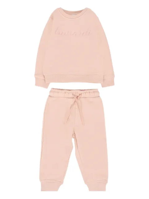 TRUSSARDI JUNIOR logo-detail tracksuit