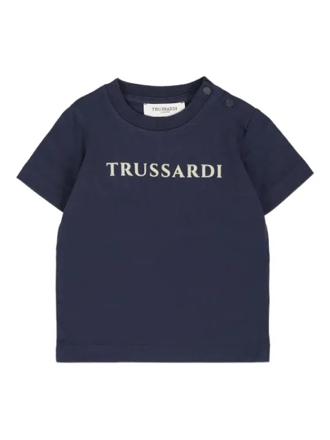 TRUSSARDI JUNIOR logo-detail T-shirt