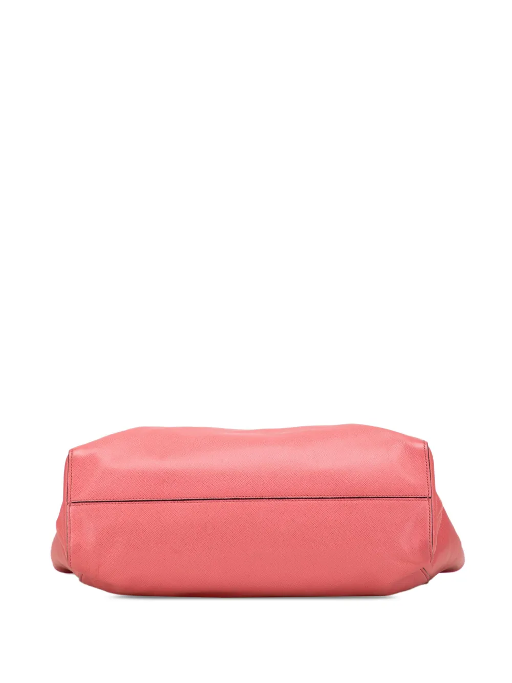 Pre-owned Prada 2010-2025 Saffiano Soft Tote Satchel In Pink