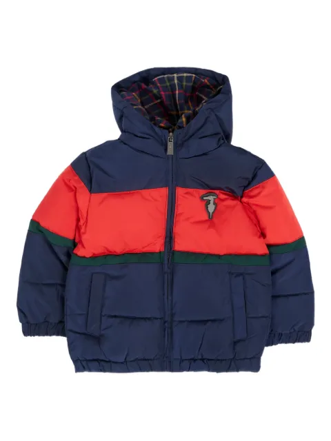 TRUSSARDI JUNIOR colour-block padded jacket