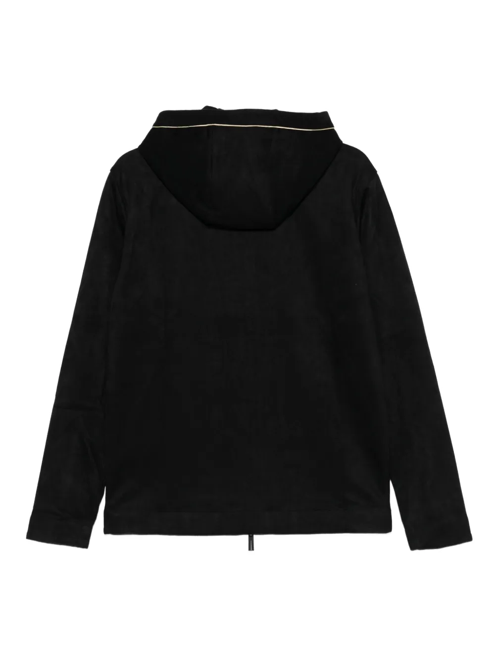 Ea7 Emporio Armani logo-plaque zip-up hoodie | Hoodies | Image 2