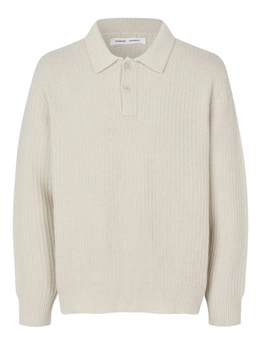 SAMSOE SAMSOE polo Sanicolas con botones | neutro | Image 1