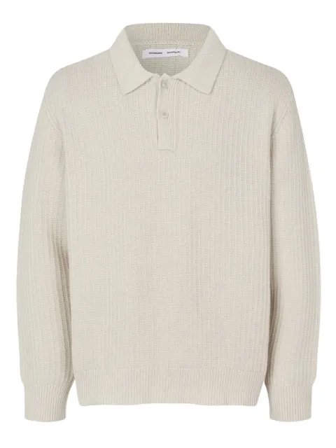 SAMSOE SAMSOE Sanicolas buttoned polo shirt