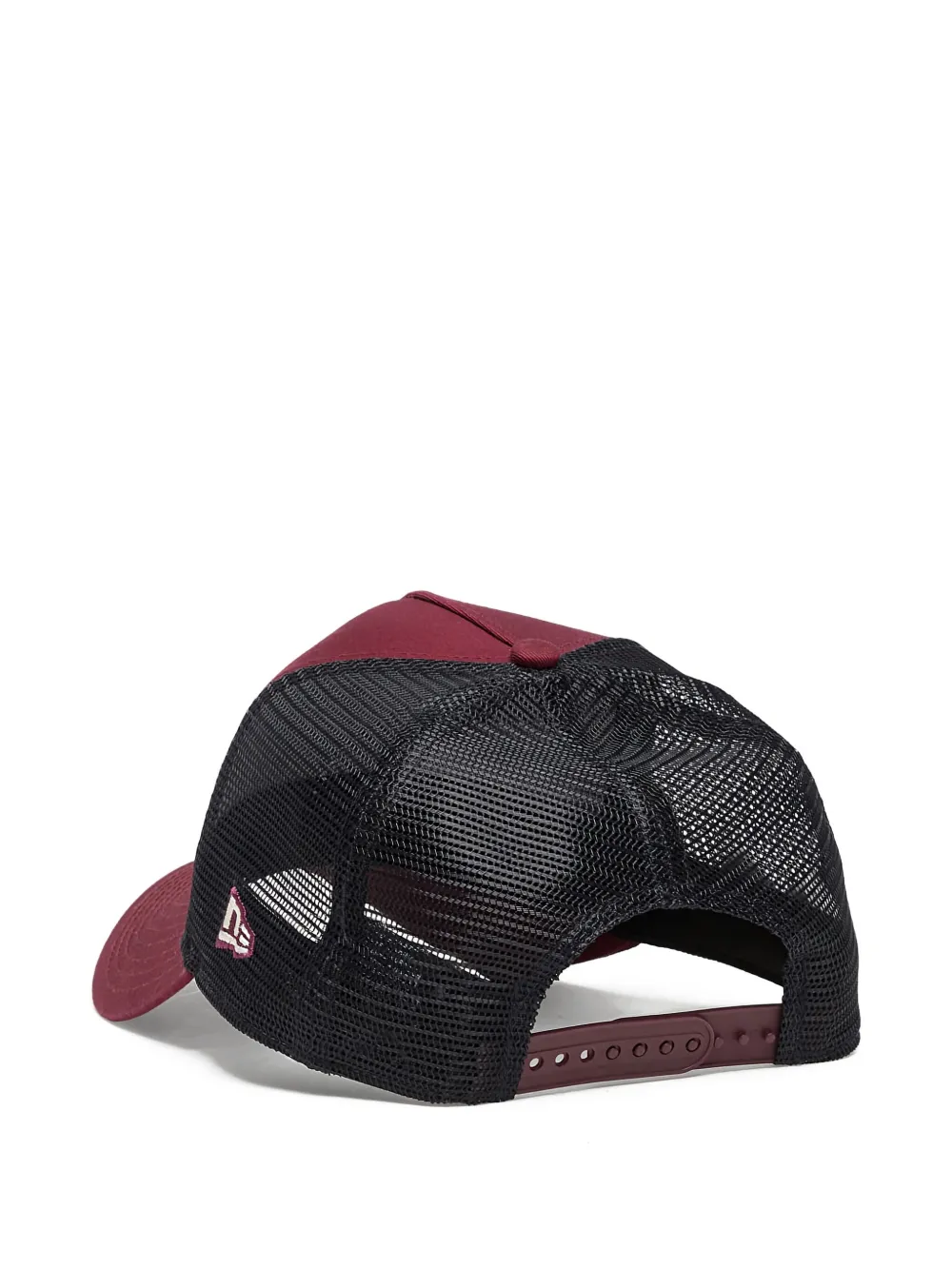 New Era Logo-detail Baseball Cap In Burgundy