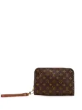 Louis Vuitton Pre-Owned 2002 Monogram Orsay clutch bag - Brown