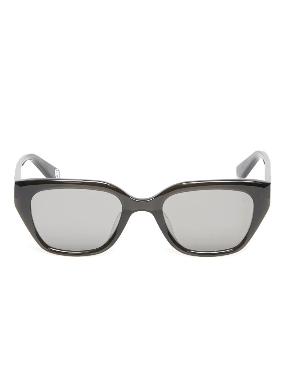 A BATHING APE® star-embellished geometric-frame sunglasses - グレー A BATHING APE® star-embellished geometric-frame sunglasses - グレー
