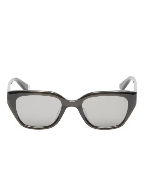 A BATHING APE® star-embellished geometric-frame sunglasses