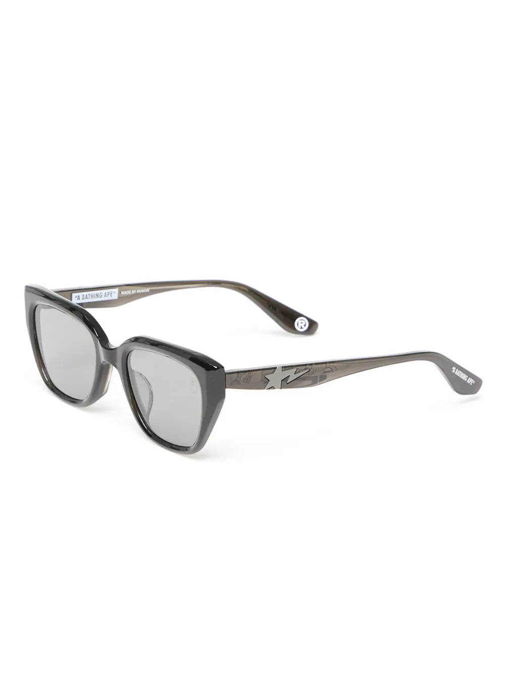 A BATHING APE® lentes de sol con armazón geométrica | Hombre | Image 2