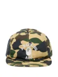 A BATHING APE® camo panel cap - Yellow