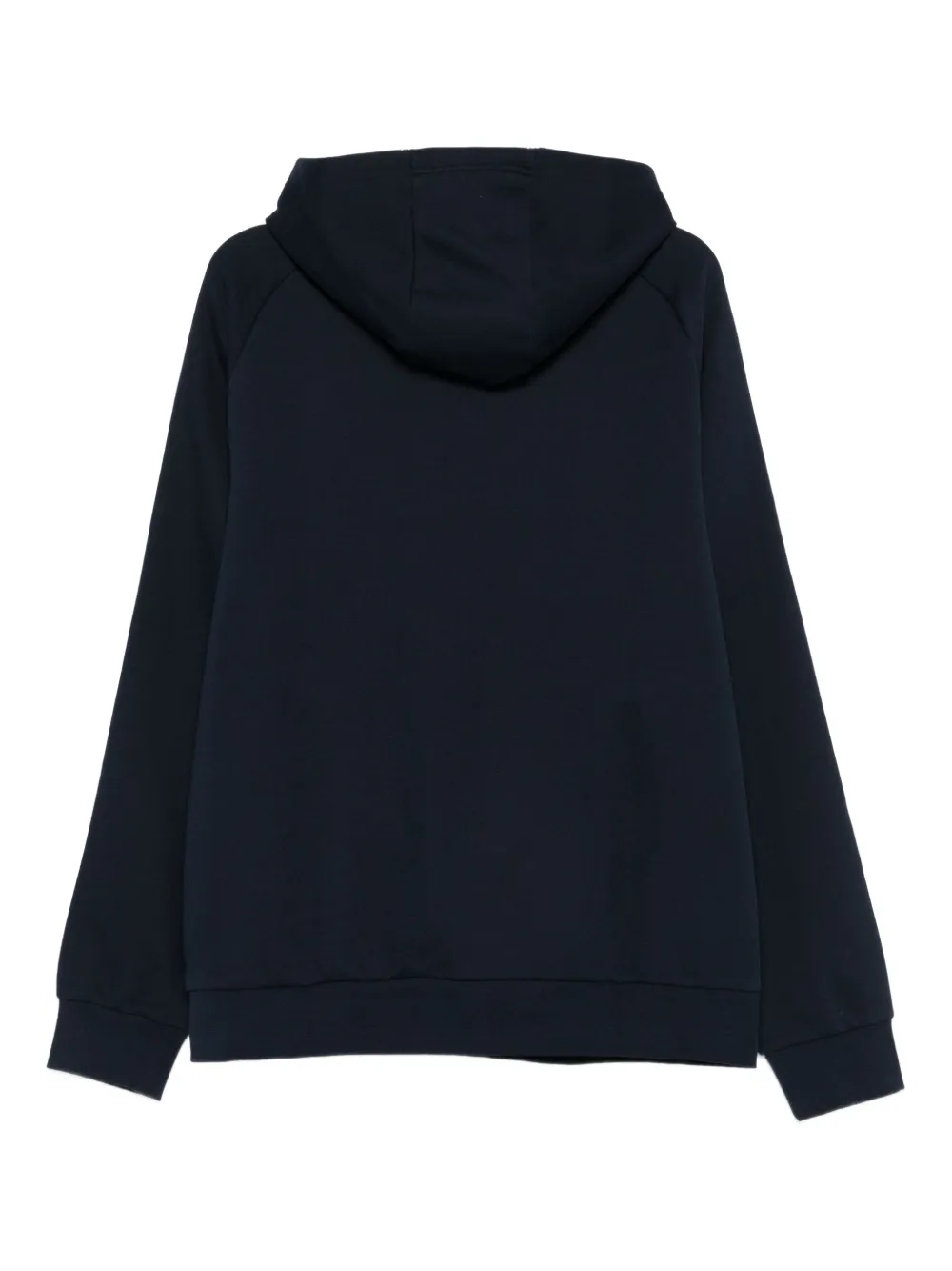 Ea7 Emporio Armani tape-detailed cotton hoodie | Hoodies | Image 2