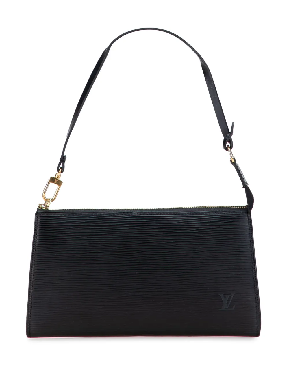 Louis Vuitton Pre-Owned 2000 エピ ポシェット アクセソワール ショルダーバッグ - ブラック Louis Vuitton Pre-Owned 2000 エピ ポシェット アクセソワール ショルダーバッグ - ブラック