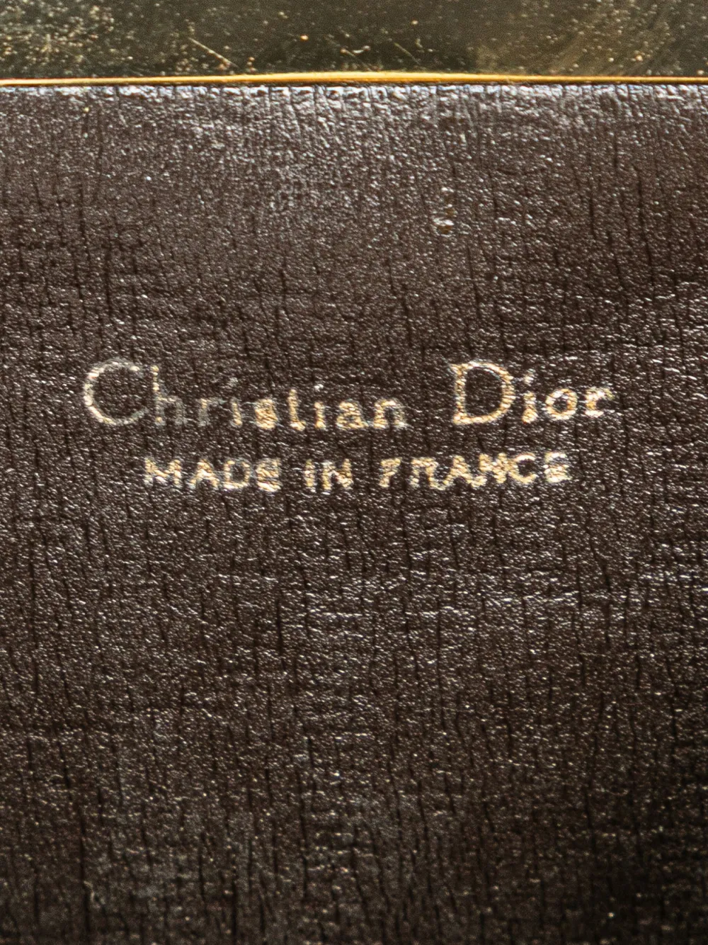Pre-owned Dior 2000-2025 Oblique Canvas Clasp Coin Pouch In Brown