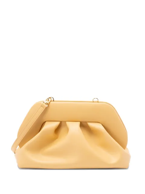 Themoirè Tia gathered clutch bag