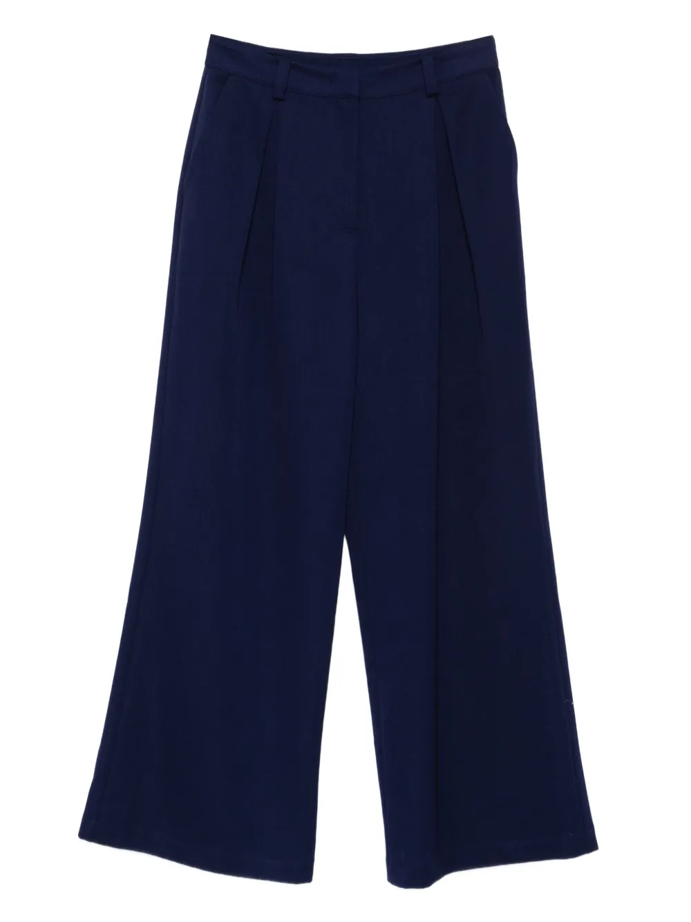 Patrizia Pepe pleated wide-leg trousers | Blue | Image 1