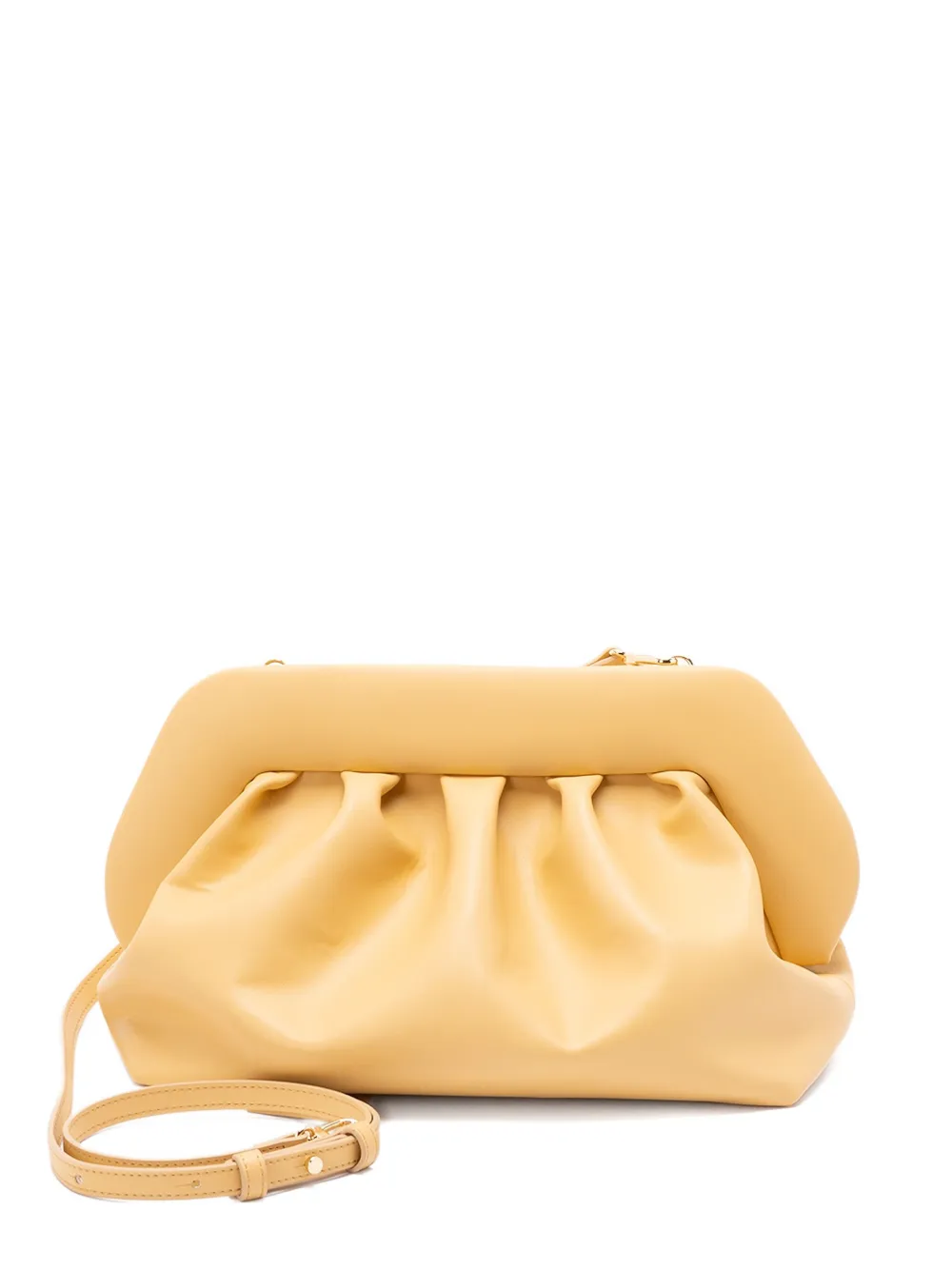 Themoirè Bios gathered clutch bag - Jojoba Themoirè Bios gathered clutch bag - Jojoba