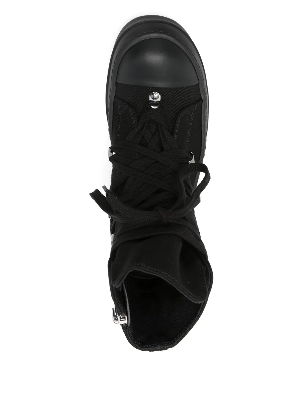 Rick Owens DRKSHDW Megalace sneakers Zwart